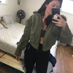 Steve Madden Faux Fur Hooded Jacket